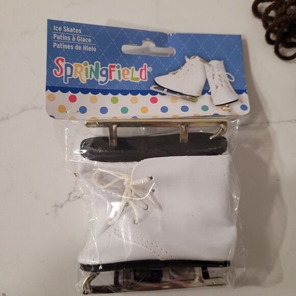 NEW Mary Maxim 18" Doll Outfit Knitting Kit Ice Skating Boots NO PATTERN - Picture 9 of 12